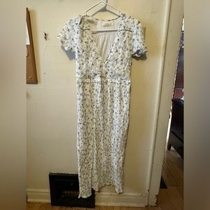 Christy Dawn Dawn Dress size S blue floral